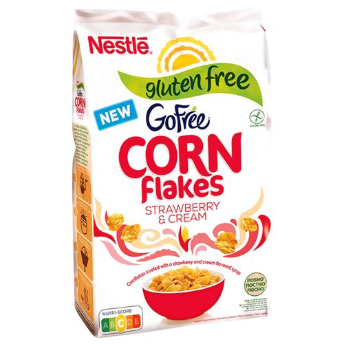 Nestle cornflakes Strawberry&Cream bez glutena 450g slika 1