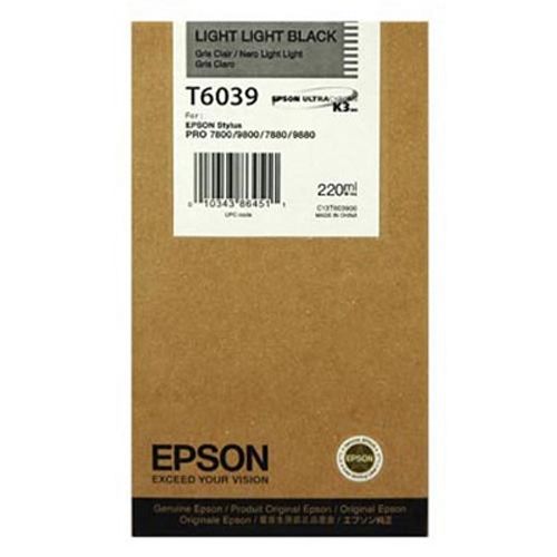 Epson INK (T6039) LIGHT LIGHT BLACK slika 1