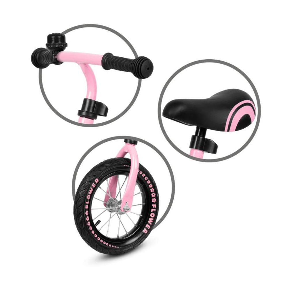 Kidwell Cruzer dječji bicikl bez pedala, pink slika 7