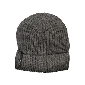 GIUESS JEANS GRAY MEN'S BEANIE