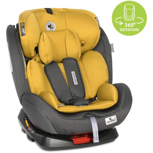 LORELLI LYNX Autosjedalica Isofix Lemon Curry 0-12 godina/0-36 kg (0+/1/2/3) slika 1