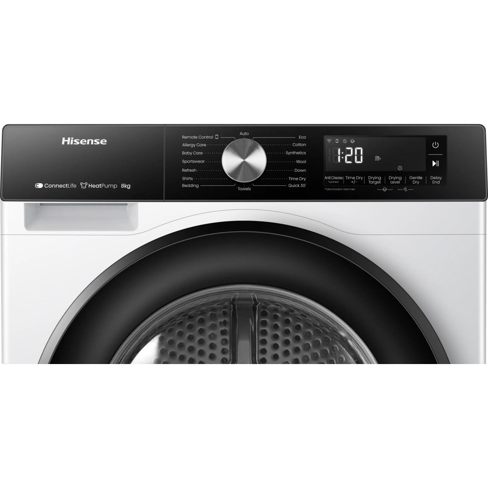 HISENSE Sušilica DH3S802BW2 / 8 kg slika 2