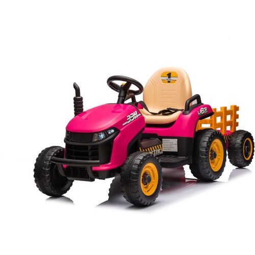 Traktor na akumulator s prikolicom BBH-030 - rozi slika 3