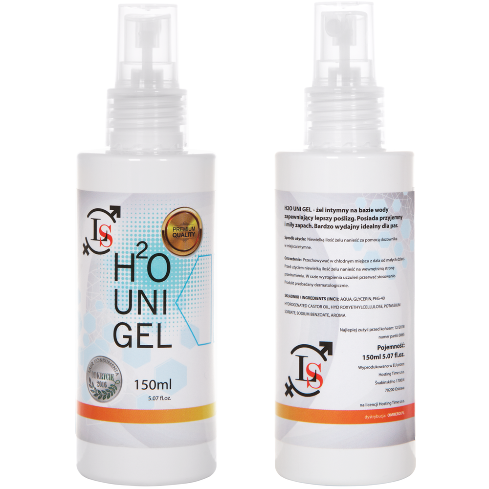 Univerzalni lubrikant H2O UNI 150 ml LoveStim slika 2