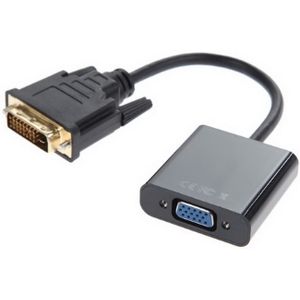 Adapter-konvertor DVI-D (M) - VGA (F) crni