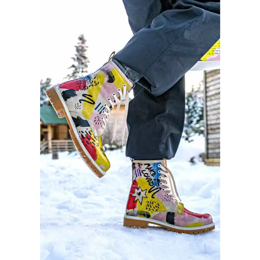 DOGO Duboke čizme Long Boots The Creation of the Collage slika 9