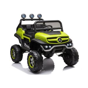 Licencirani Mercedes Unimog S zeleni - auto na akumulator