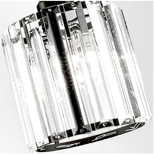 TOOLIGHT Kristalna stropna svjetiljka Crna APP511-1CP slika 3