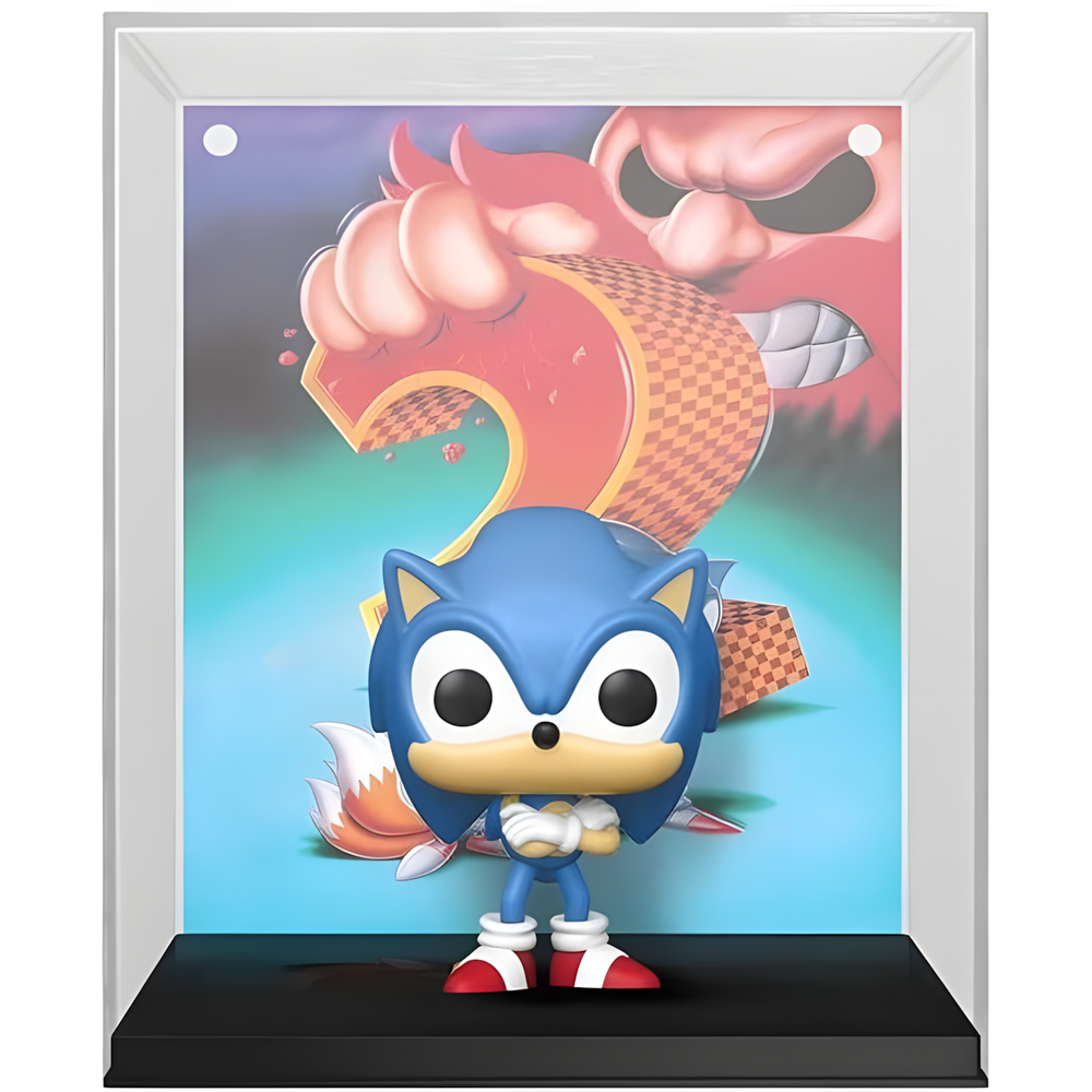 Ekskluzivna Funko POP figura Sonic s naslovnicom igre slika 2