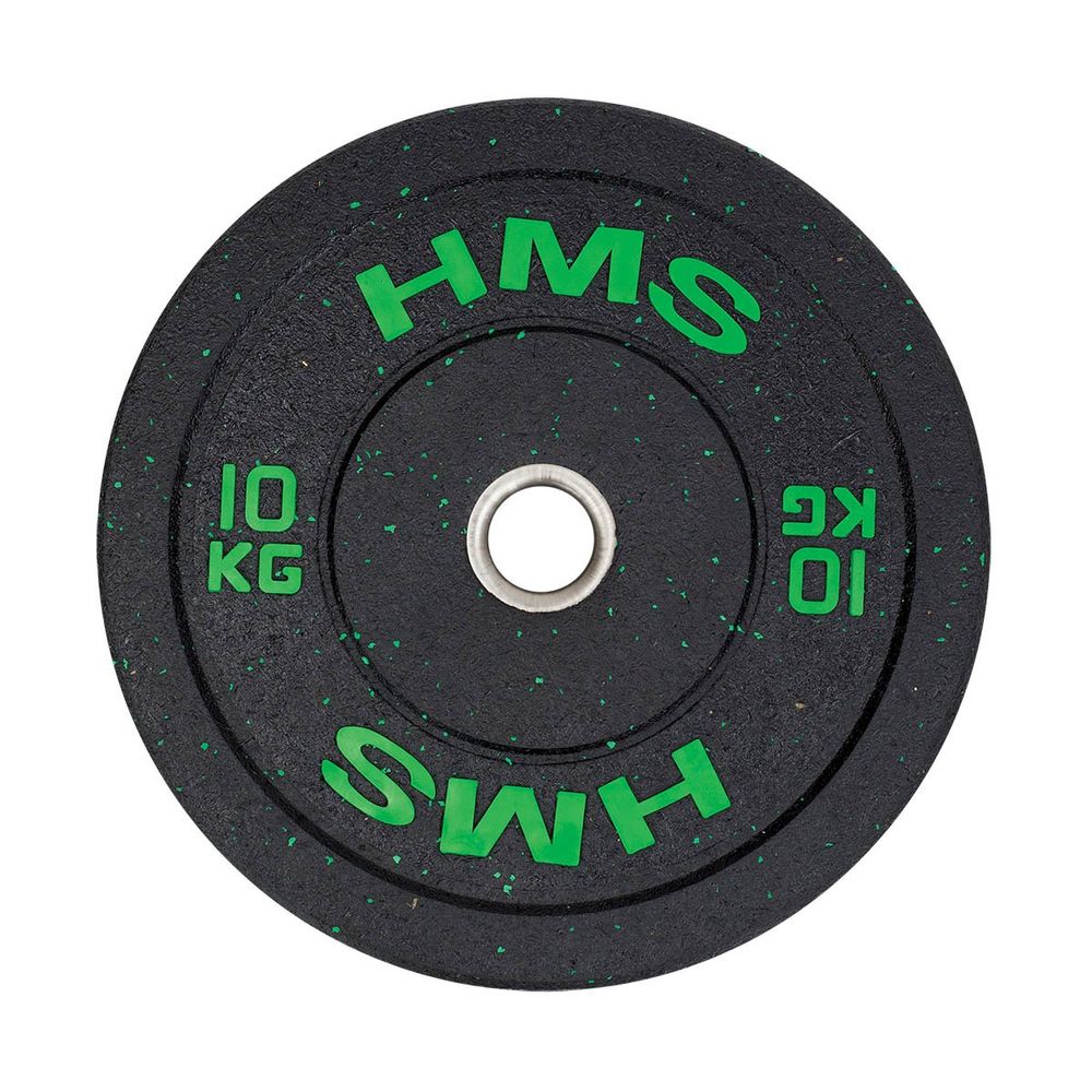 Htbr10 olimpijski ploč - branik 10 kg hms (zeleni) slika 2