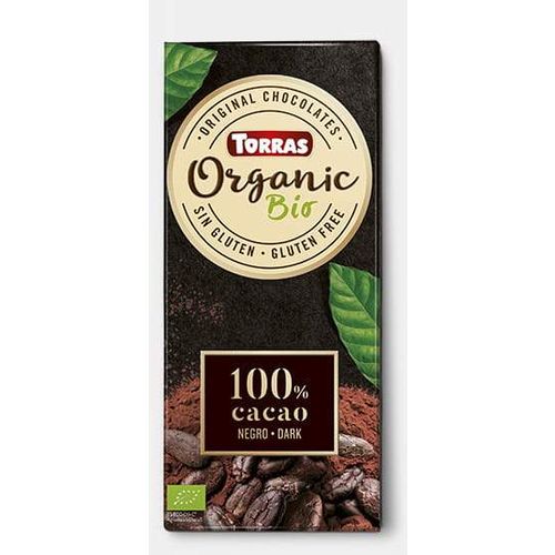 Torras Tamna Čokolada Eko 100% Kakao 100 G slika 1
