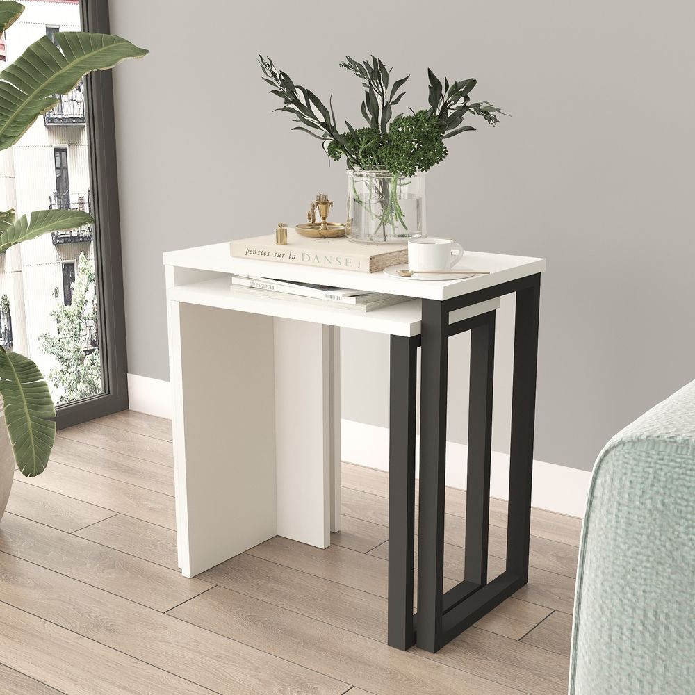 Nesting Table On7-W - Bijela (2 komada) slika 3