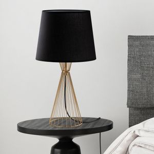 Telıs - 5381 GoldBlack Stolna Lampa