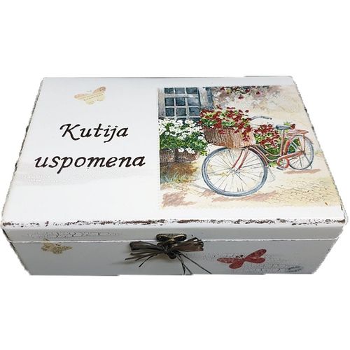 Kutija uspomena - Bicikl s cvijećem slika 1