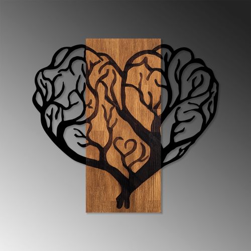 Wallity Drvena zidna dekoracija, Brain Tree slika 4