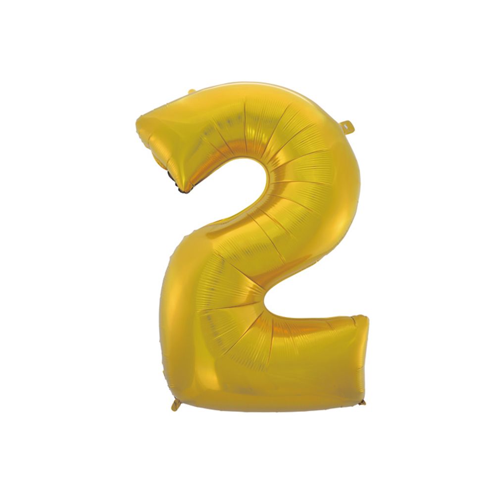 HS-C45ZM2 Zlatni Folijski Balon 92 cm slika 1