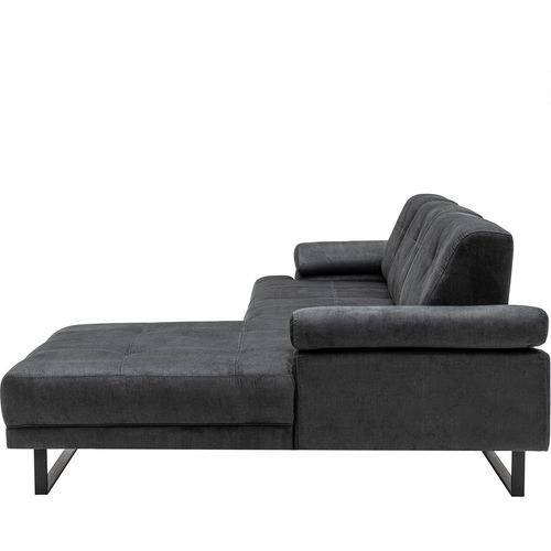 Atelier Del Sofa Kutna garnitura, Antracit, Mustang Large Right - Antracite slika 11