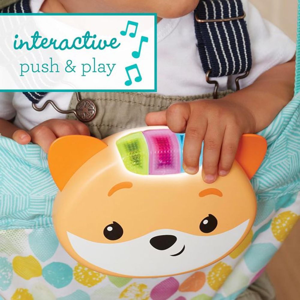 Infantino Muzička skakalica za bebe 2U1 Fox slika 5
