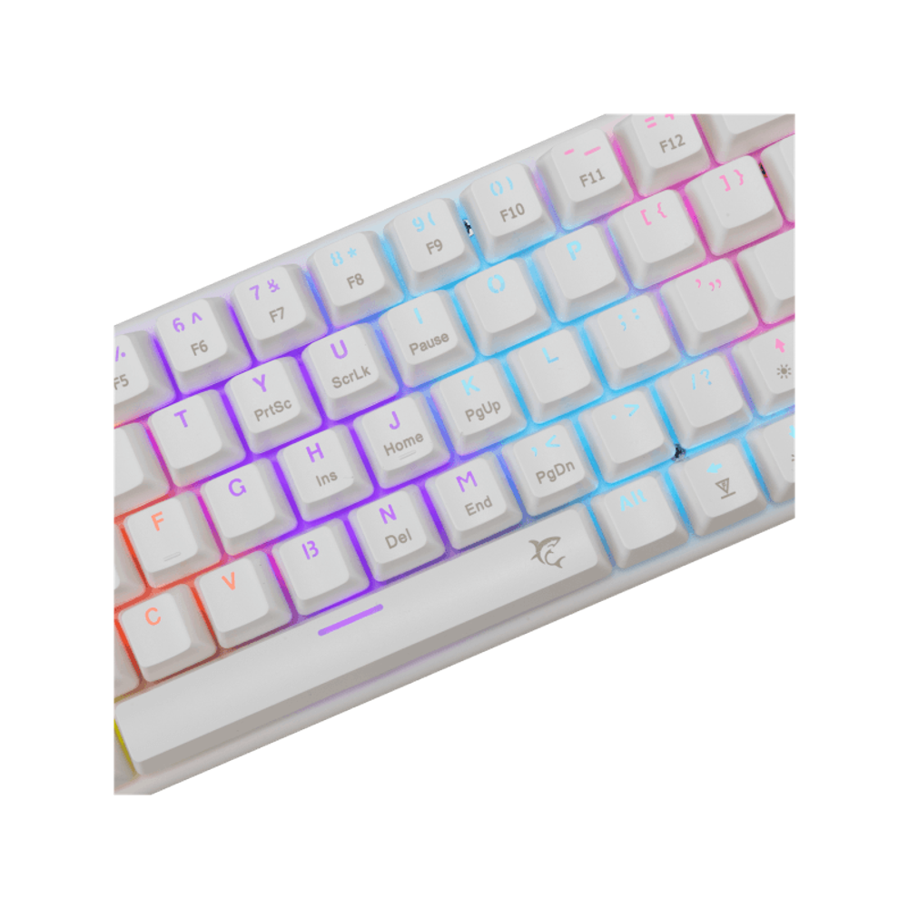 WHITE SHARK Tastatura A GK-002221V2 WAKIZASHI-2 / bijela, US-BLUE.SW slika 2
