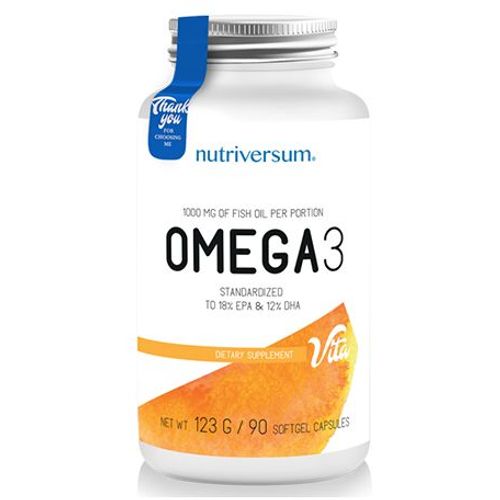 Nutriversum Omega 1000 mg - 90 gelkapsula slika 1