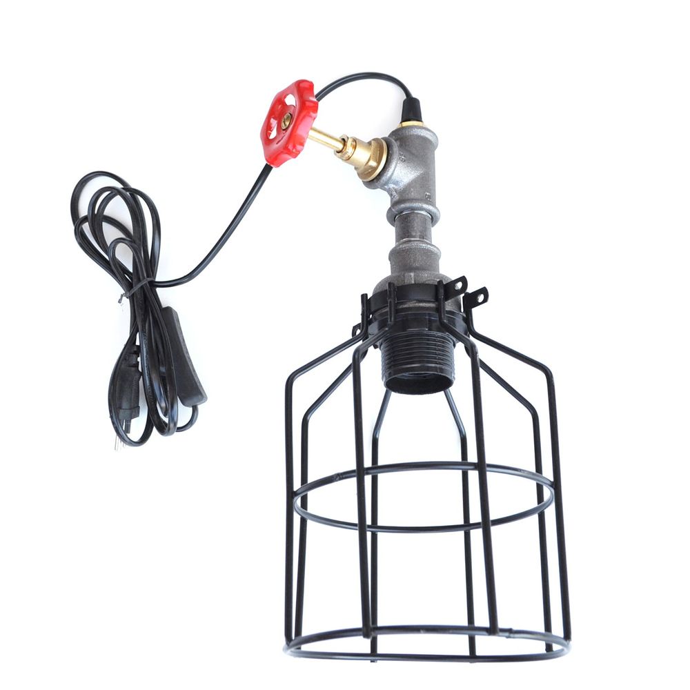 Pp116 Crna i Srebrna Stočna Lampa slika 2