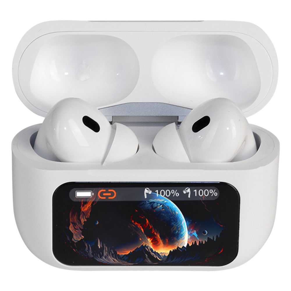 DECIBEL PLUS,bežične stereo slušalice,bijele slika 2
