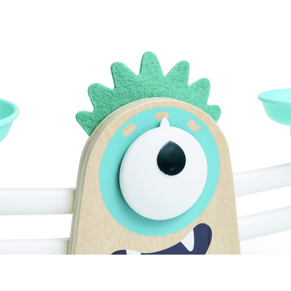 Hape Edukativna drvena vaga Monster Math Scale E0511A slika 3