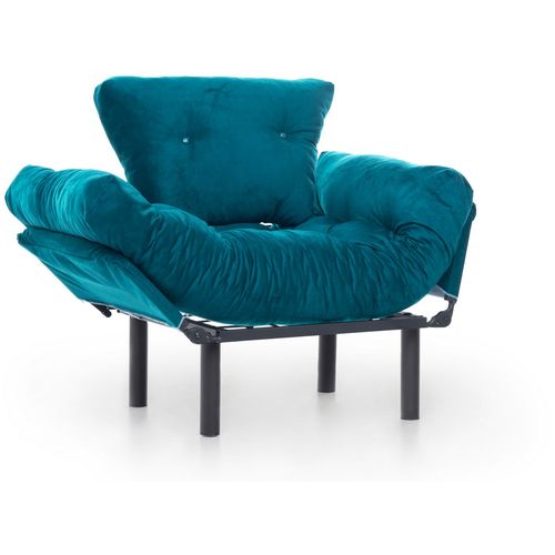 Atelier Del Sofa Fotelja, Petrol Green, Nitta Single - Petrol Green slika 8