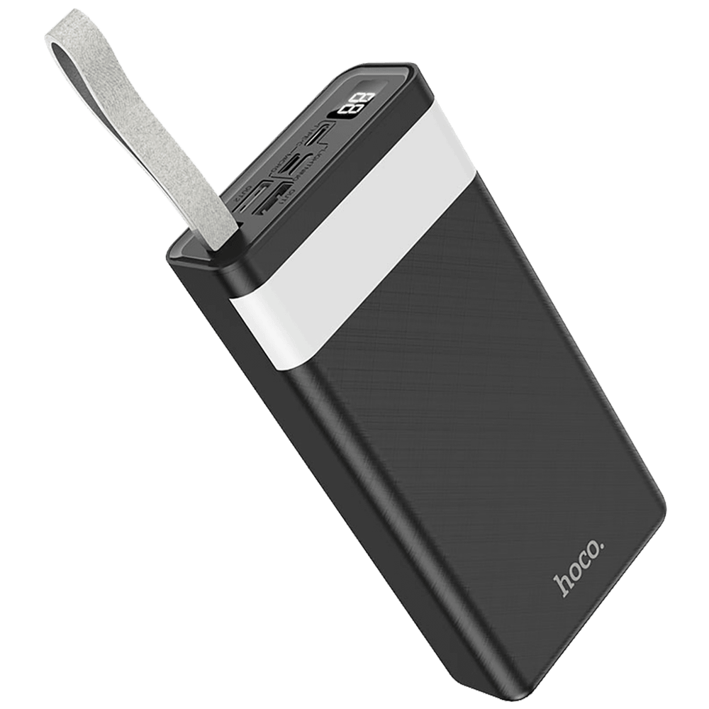hoco. Punjač prijenosni sa lampom, Hoco j73, 30000mAh, 2A / 2A - J73 Powerful, Black slika 3