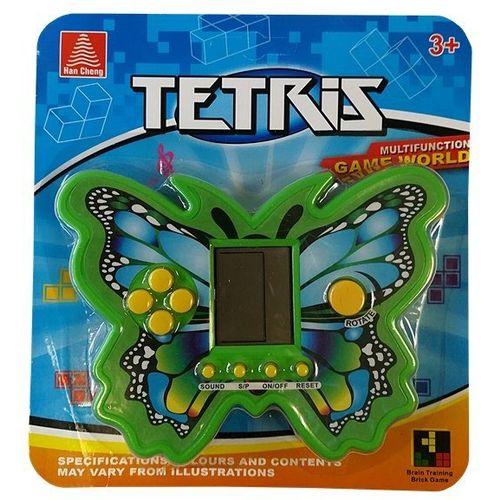 Igrica Tetris leptir zelena slika 1