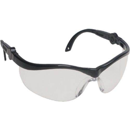 Zaštitne naočare VSG 18 crni ram providno staklo slika 1