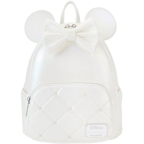 Loungefly Disney Minnie Mouse Iridescent Wedding backpack 26cm slika 1