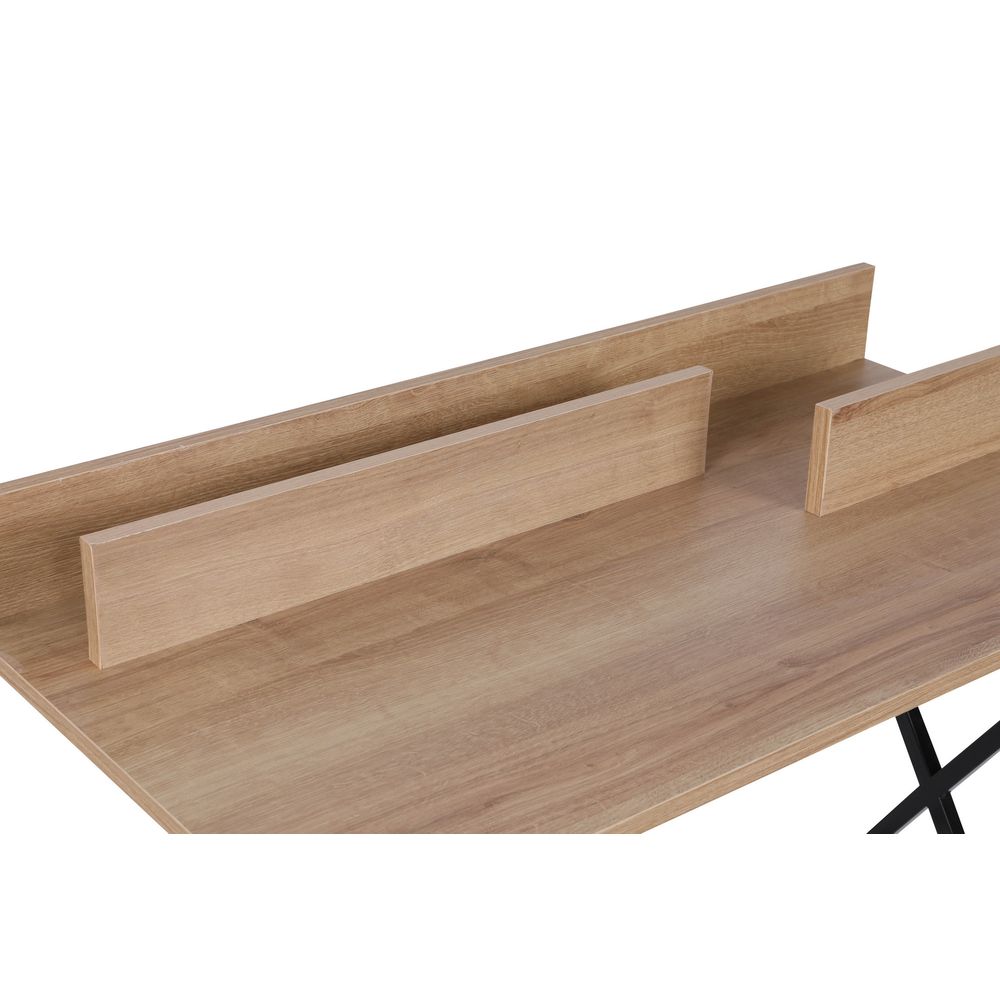 Panama Oak Crni Radni Sto slika 2