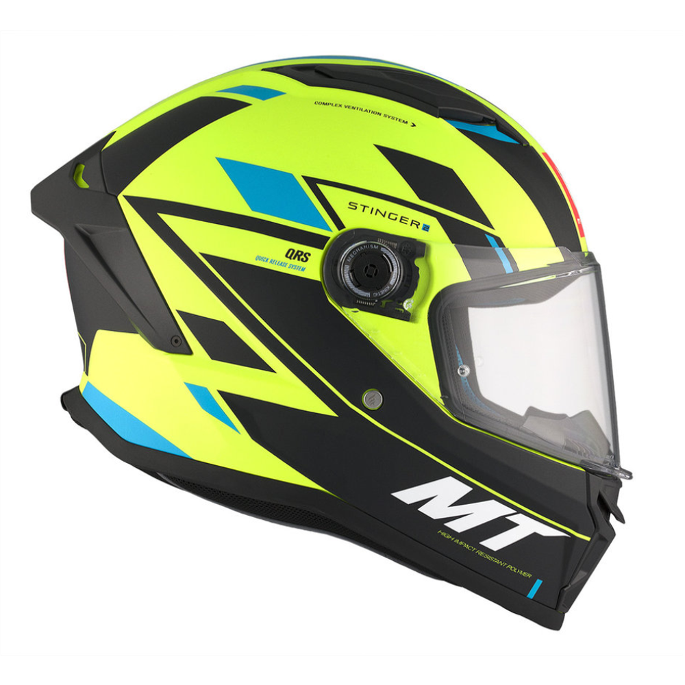MT Helmets Stinger 2 C3 Matt Fluor slika 5