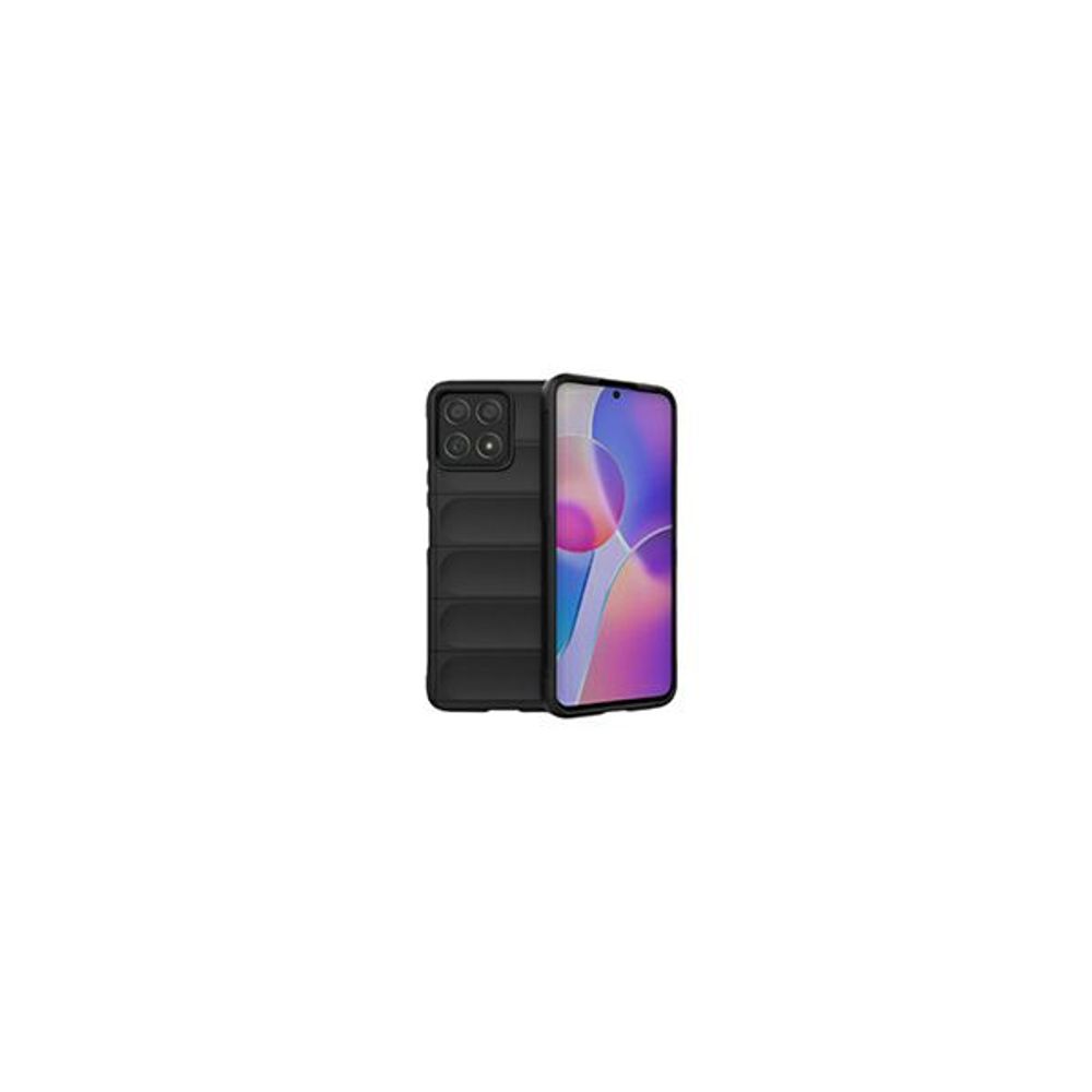 MM TPU HONOR X8 HARD PROTECTION WAVES black slika 2