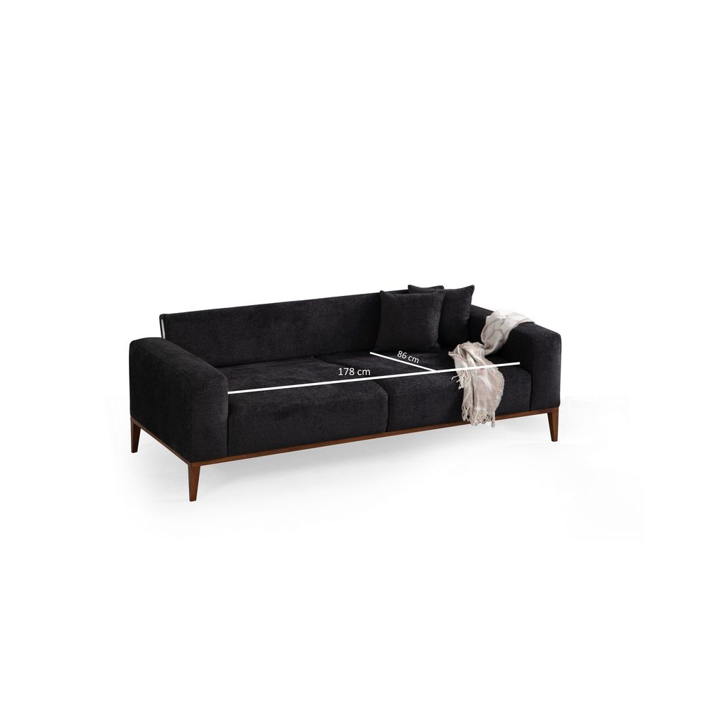 Sinor 3-Sjedalni Sofa na Razvlačenje - Antracit slika 10