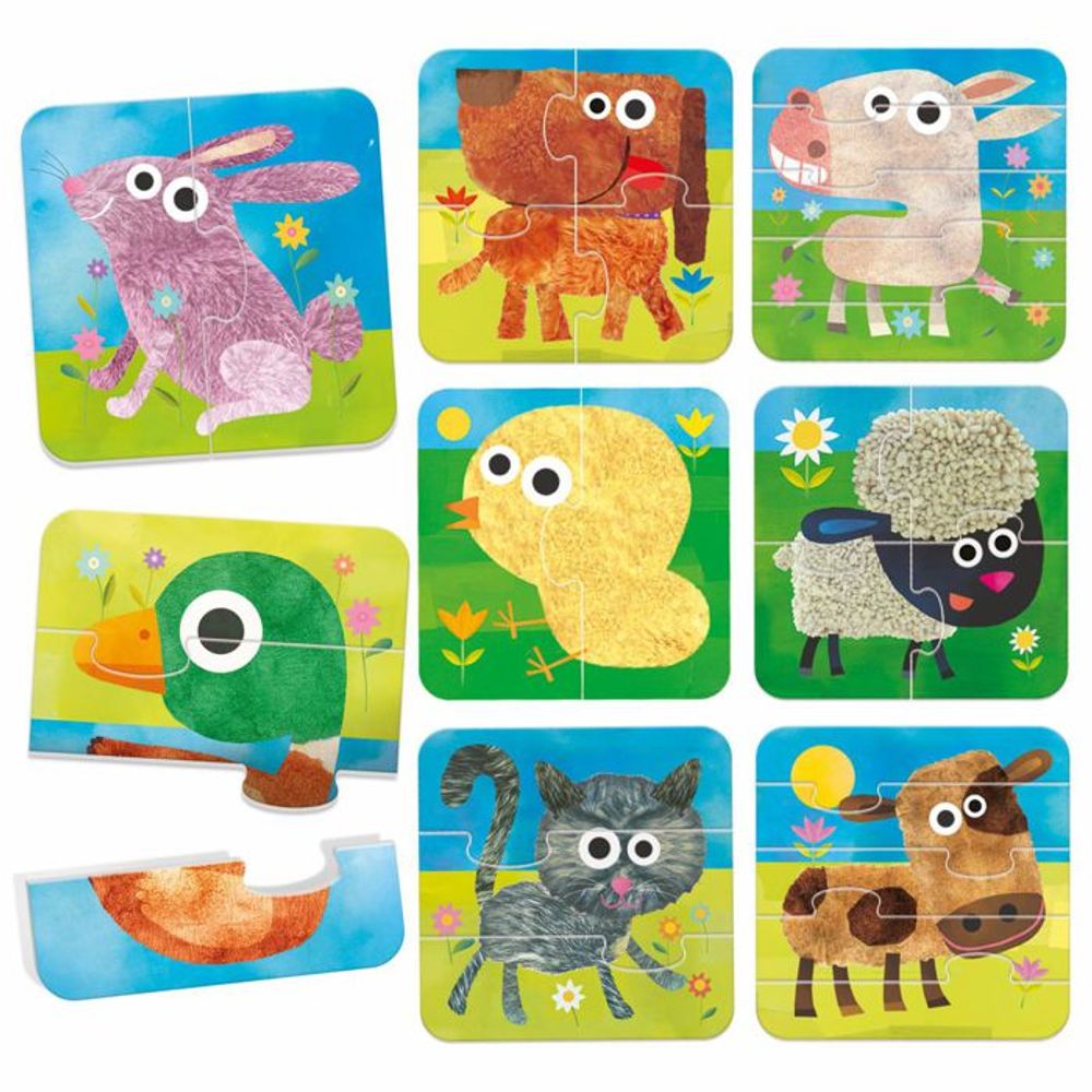 HEADU Progresivne puzzle - Farma, 8kom slika 2