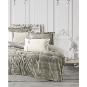 Sendero - Khaki Khaki
Ecru Satin Double Quilt Cover Set