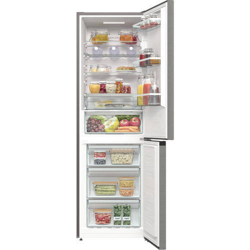 Gorenje NRK619DA2XL4 Kombinovani frižider, NoFrost, Širina 60 cm, Visina 185 cm, Siva boja slika 4