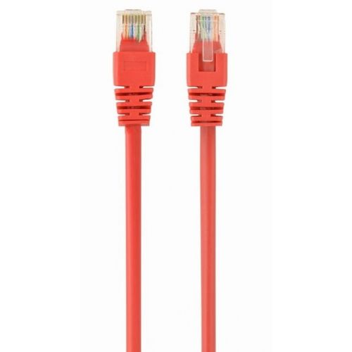 PP12-0.5M/R Gembird Mrezni kabl, CAT5e UTP Patch cord 0.5m red slika 1