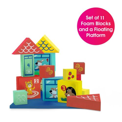 Edushape igračka Floating Blocks - Animals slika 1