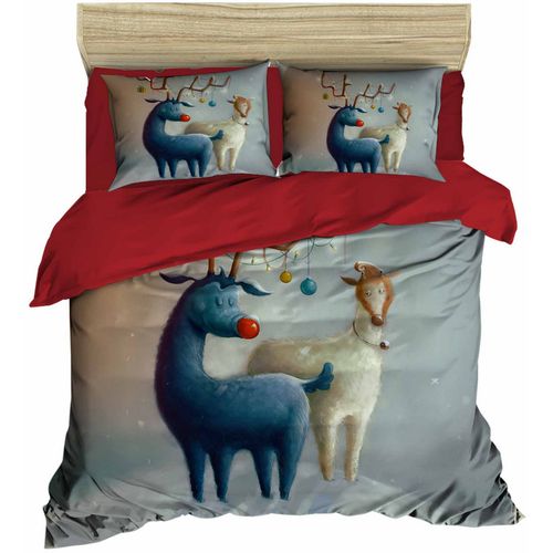 XMAS Posteljina Super King Quilt Cover Set (EU) (IT), crveno
Plavi
Bijela slika 1