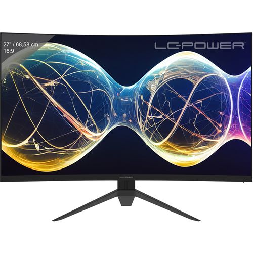 Monitor 27" LC Power LC-M27-FHD-165-C-V3 FullHD 165Hz Curved 2xDP/2xHDMI Audio out slika 1