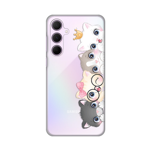 Torbica Silikonska Print Skin za Samsung A356B Galaxy A35 5G Cats