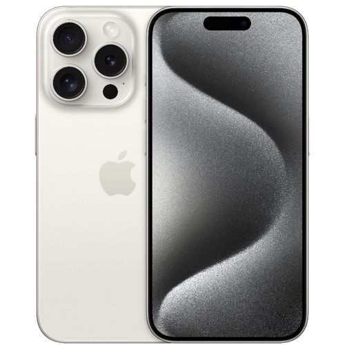 Apple iPhone 15 Pro 1TB (MTVD3SX/A) beli mobilni 6.1" Hexa Core Apple A17 Pro 8GB 1TB 48Mpx+12Mpx+12Mpx Dual Sim slika 2