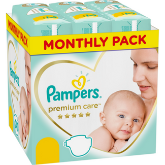 Pampers Premium Care mesečno pakovanje pelena