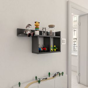Room - Anthracite Anthracite Wall Shelf