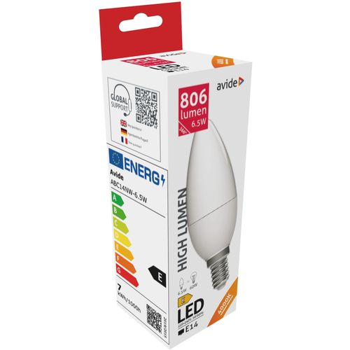 Avide žarulja LED E14 Candel 6,5W  slika 3