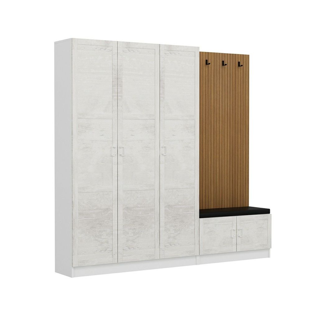 Noah - 8308 Bijeli Stalak za Hodnik slika 4