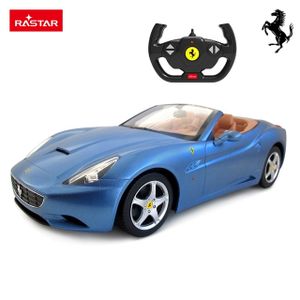 Licencirani auto na daljinsko upravljanje 1:12 Ferrari California RASTAR - plavi